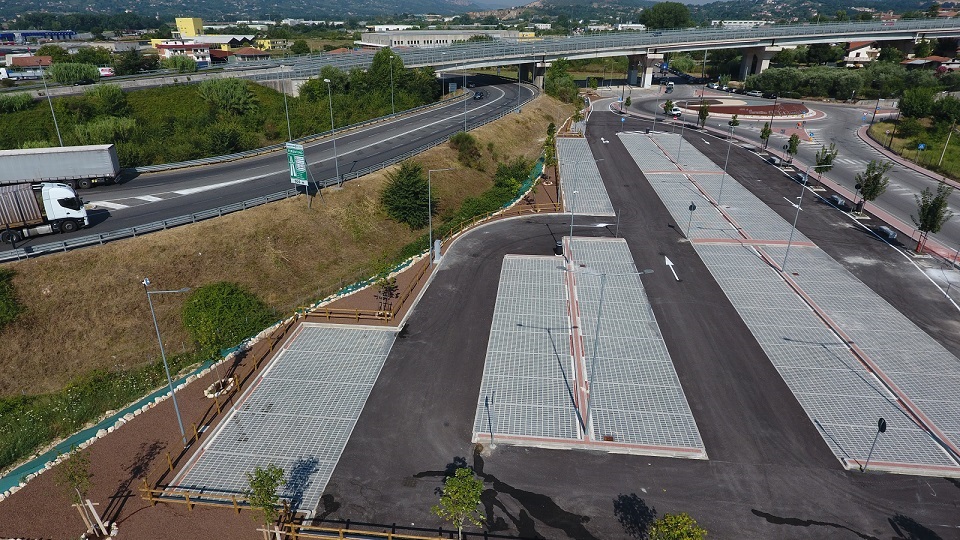 Ferentino, inaugurazione parcheggio Labrofico-Cuppi